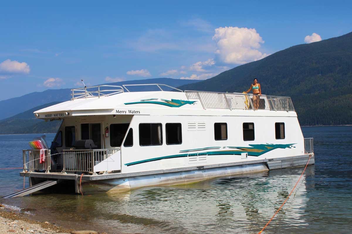 Egan Houseboat Rentals Combine cottage living with adventure aboard